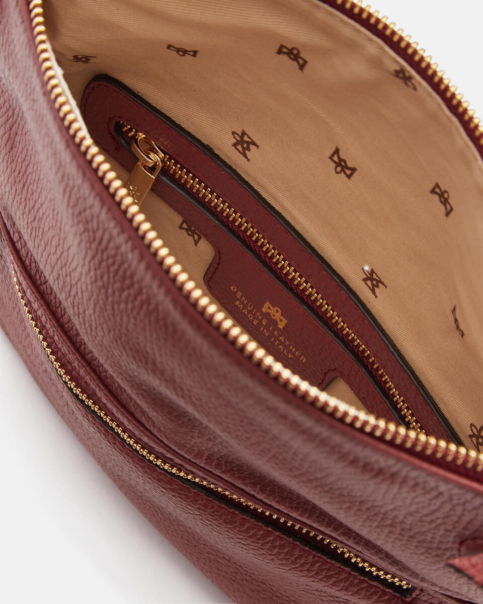 Kleine SchulterTasche Rosewood  - Schultertaschen - Damen Taschen - Tasche - Cuoieria Fiorentina