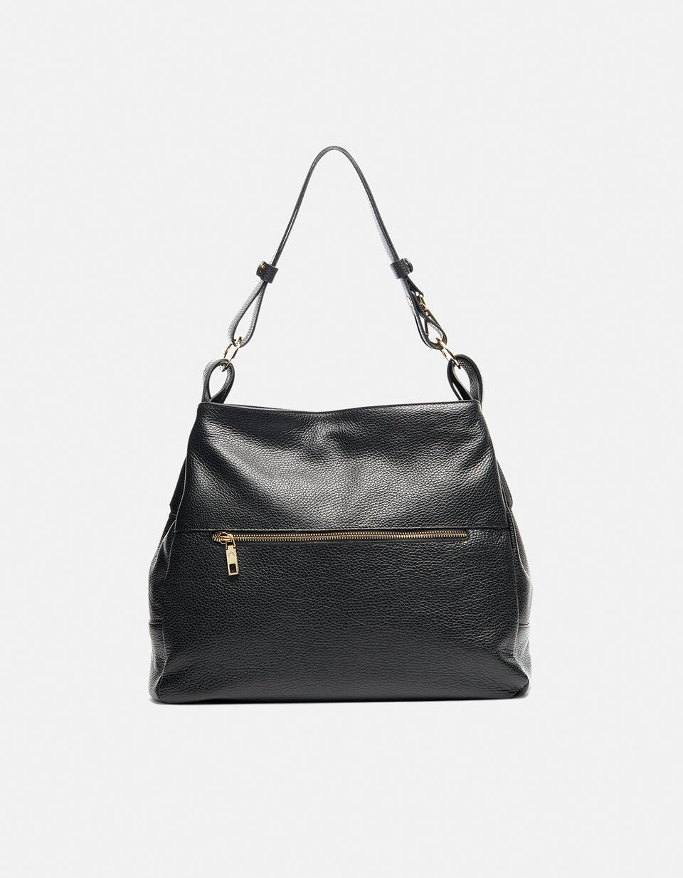 HOBO BAG Schwarz  - Schultertaschen - Damen Taschen - Tasche - Cuoieria Fiorentina