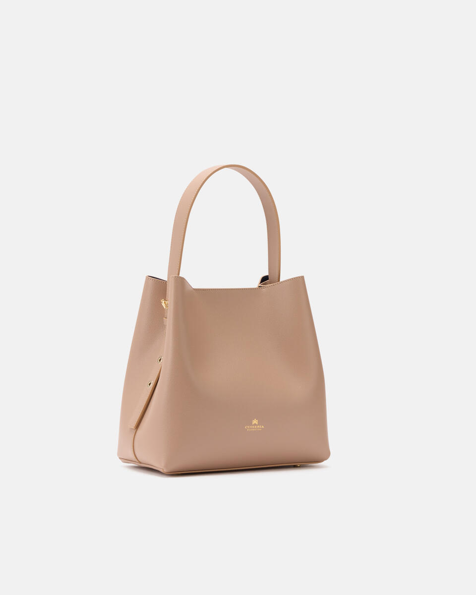 EIMERTASCHE Nude  - Eimertaschen - Damen Taschen - Tasche - Cuoieria Fiorentina