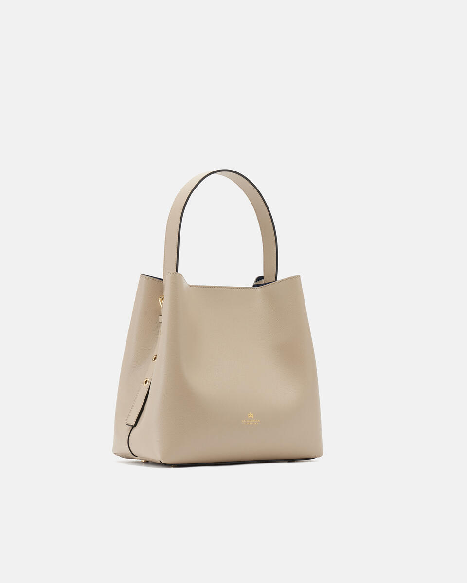 EIMERTASCHE Taupe  - Eimertaschen - Damen Taschen - Tasche - Cuoieria Fiorentina