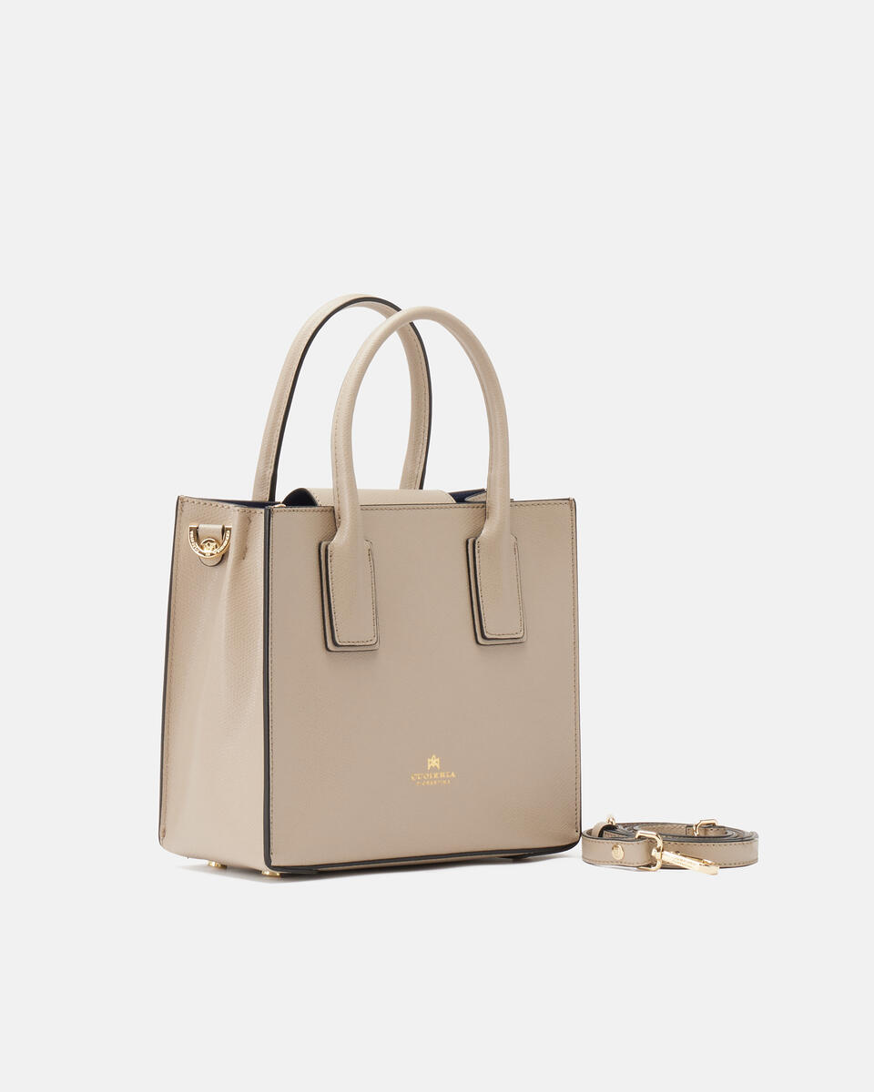 KLEINE HANDTASCHE Taupe  - Handtaschen - Damen Taschen - Tasche - Cuoieria Fiorentina