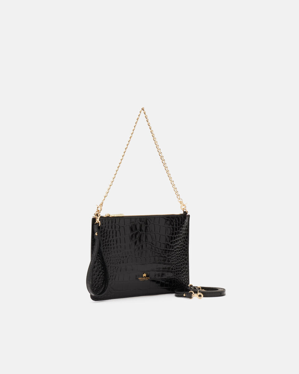 POCHETTE Schwarz  - Handtaschen - Damen Taschen - Tasche - Cuoieria Fiorentina