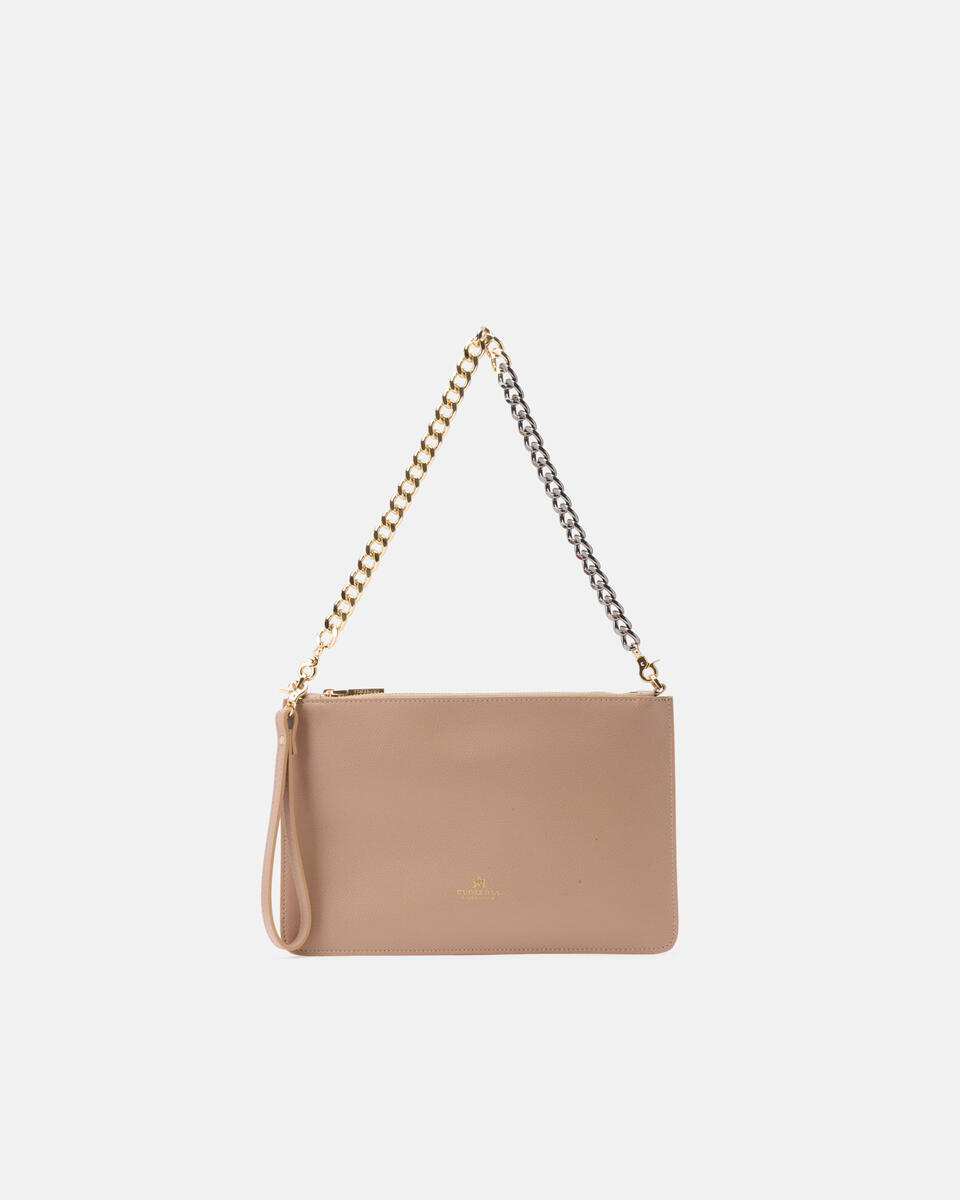 POCHETTE Nude  - Handtaschen - Damen Taschen - Tasche - Cuoieria Fiorentina