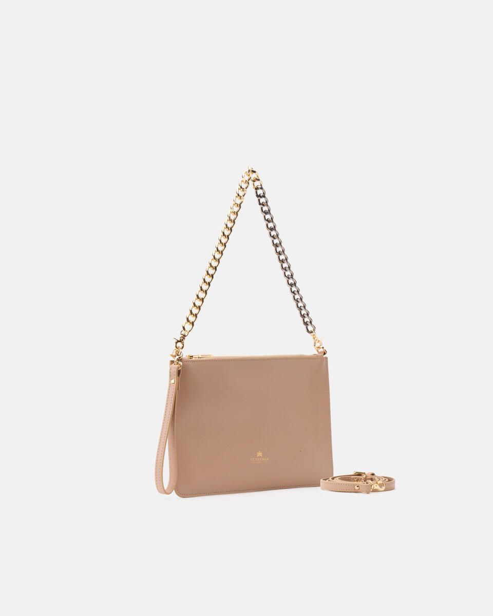 POCHETTE Nude  - Handtaschen - Damen Taschen - Tasche - Cuoieria Fiorentina