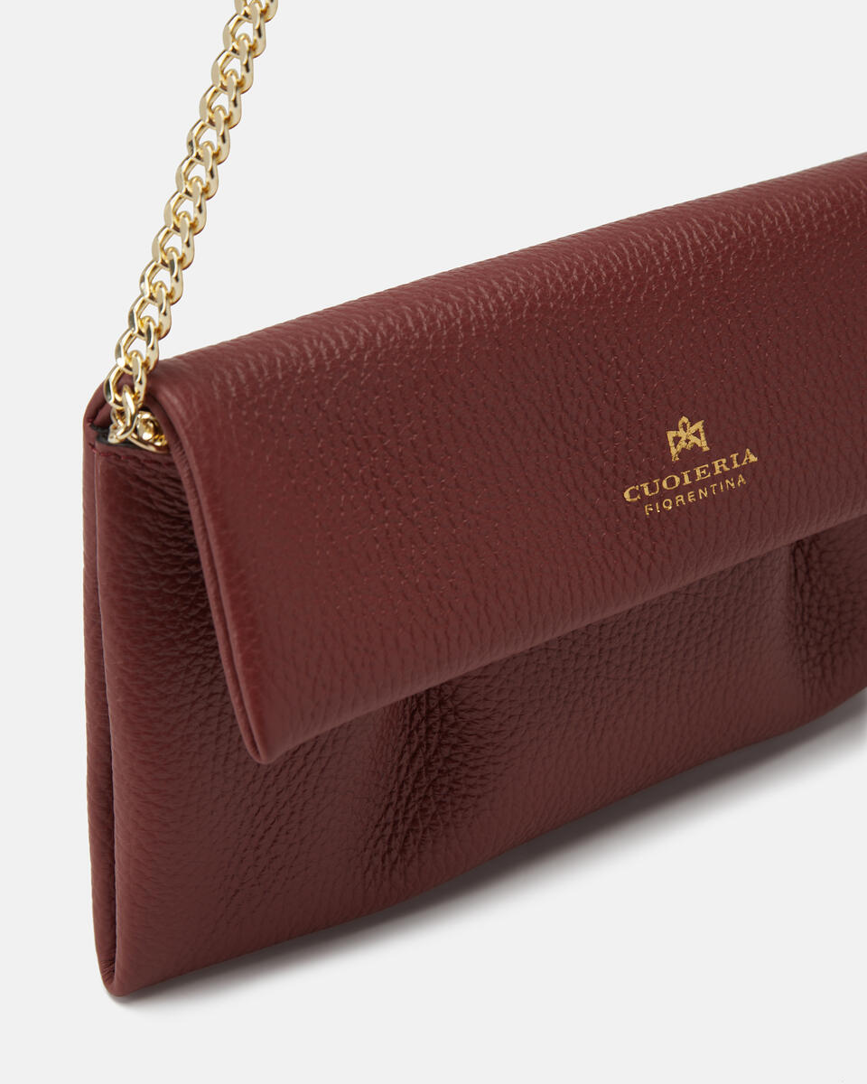 POCHETTE Rosewood  - Handtaschen - Damen Taschen - Tasche - Cuoieria Fiorentina