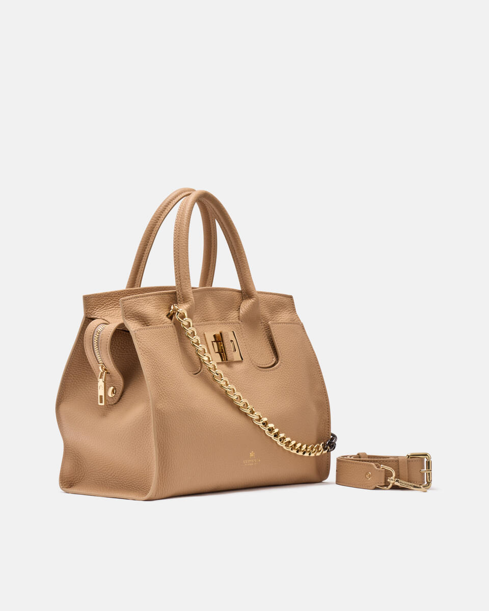 HANDTASCHE Nude  - Handtaschen - Damen Taschen - Tasche - Cuoieria Fiorentina