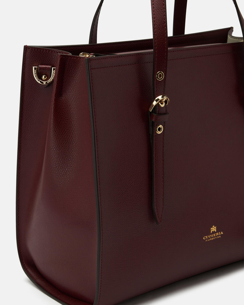 HANDTASCHE Bordeaux  - Handtaschen - Damen Taschen - Tasche - Cuoieria Fiorentina