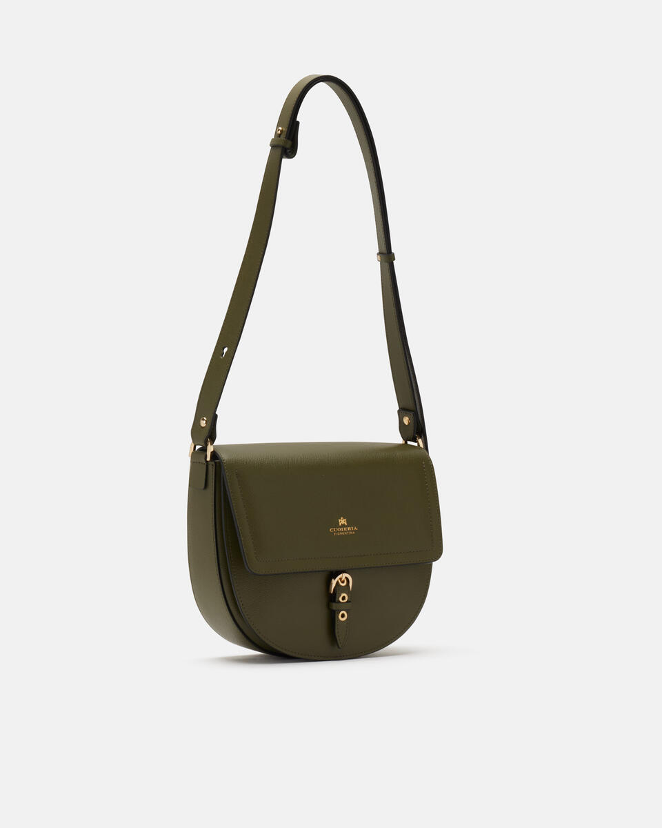 SADDLE BAG MilitÄr  - Messanger - Damen Taschen - Tasche - Cuoieria Fiorentina