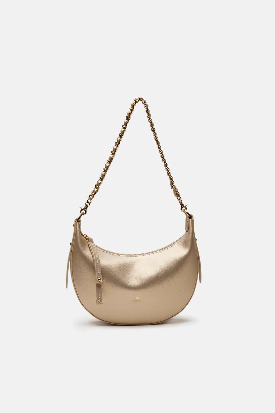 SCHULTERTASCHE Gold  - Schultertaschen - Damen Taschen - Tasche - Cuoieria Fiorentina