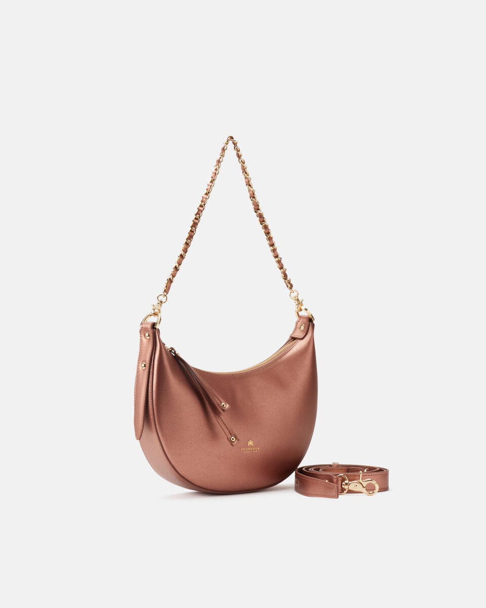 SCHULTERTASCHE Rose gold  - Schultertaschen - Damen Taschen - Tasche - Cuoieria Fiorentina