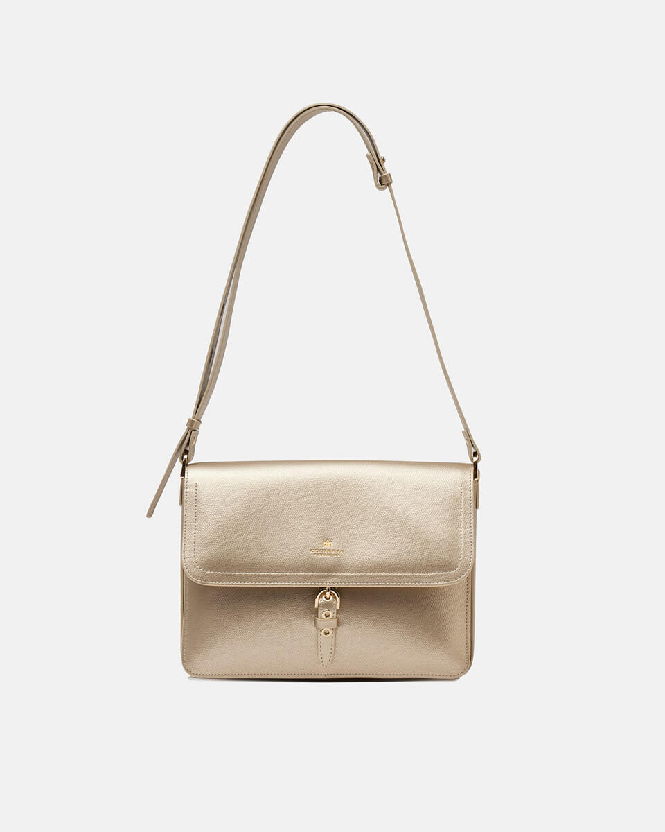 MESSENGER Gold  - Schultertaschen - Damen Taschen - Tasche - Cuoieria Fiorentina