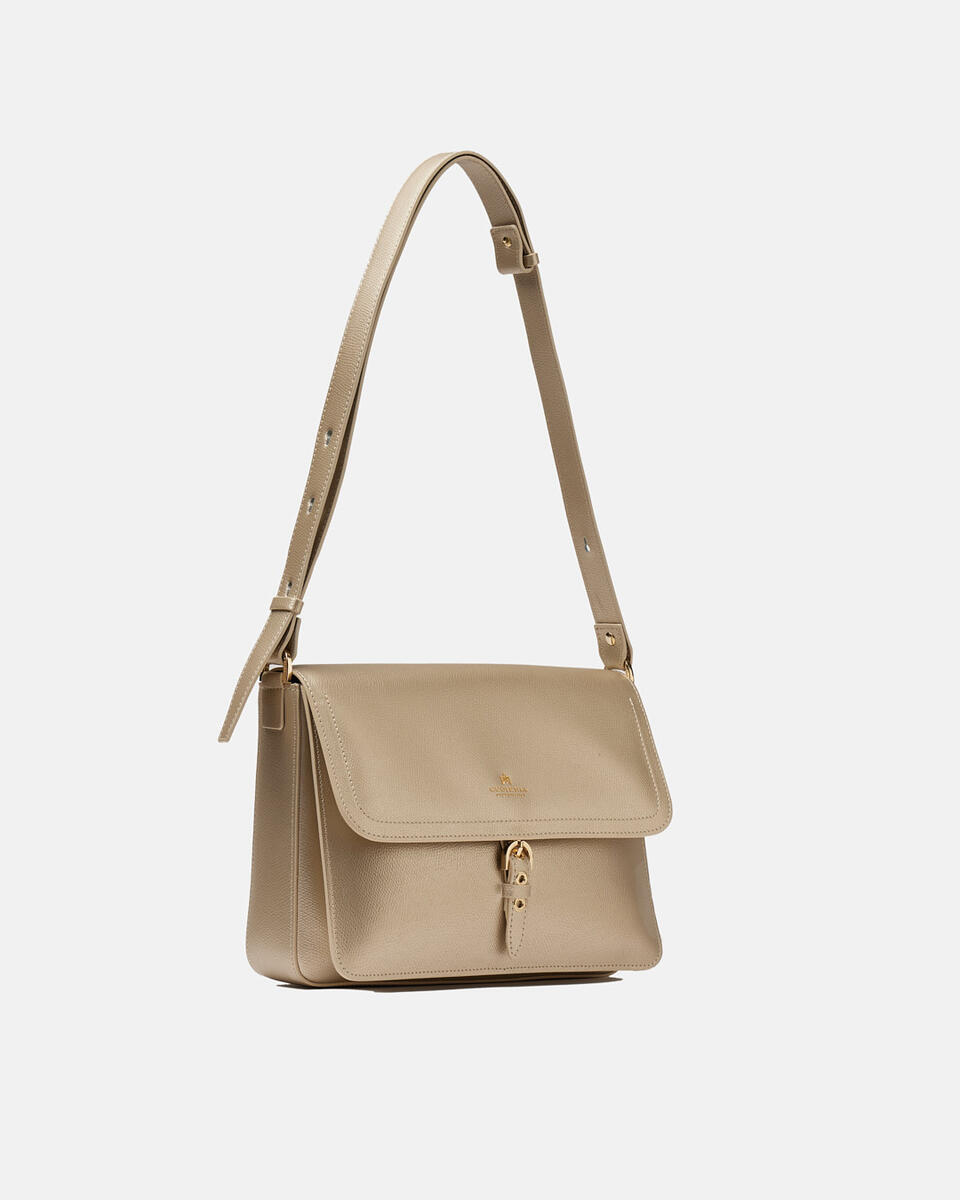 MESSENGER Gold  - Schultertaschen - Damen Taschen - Tasche - Cuoieria Fiorentina