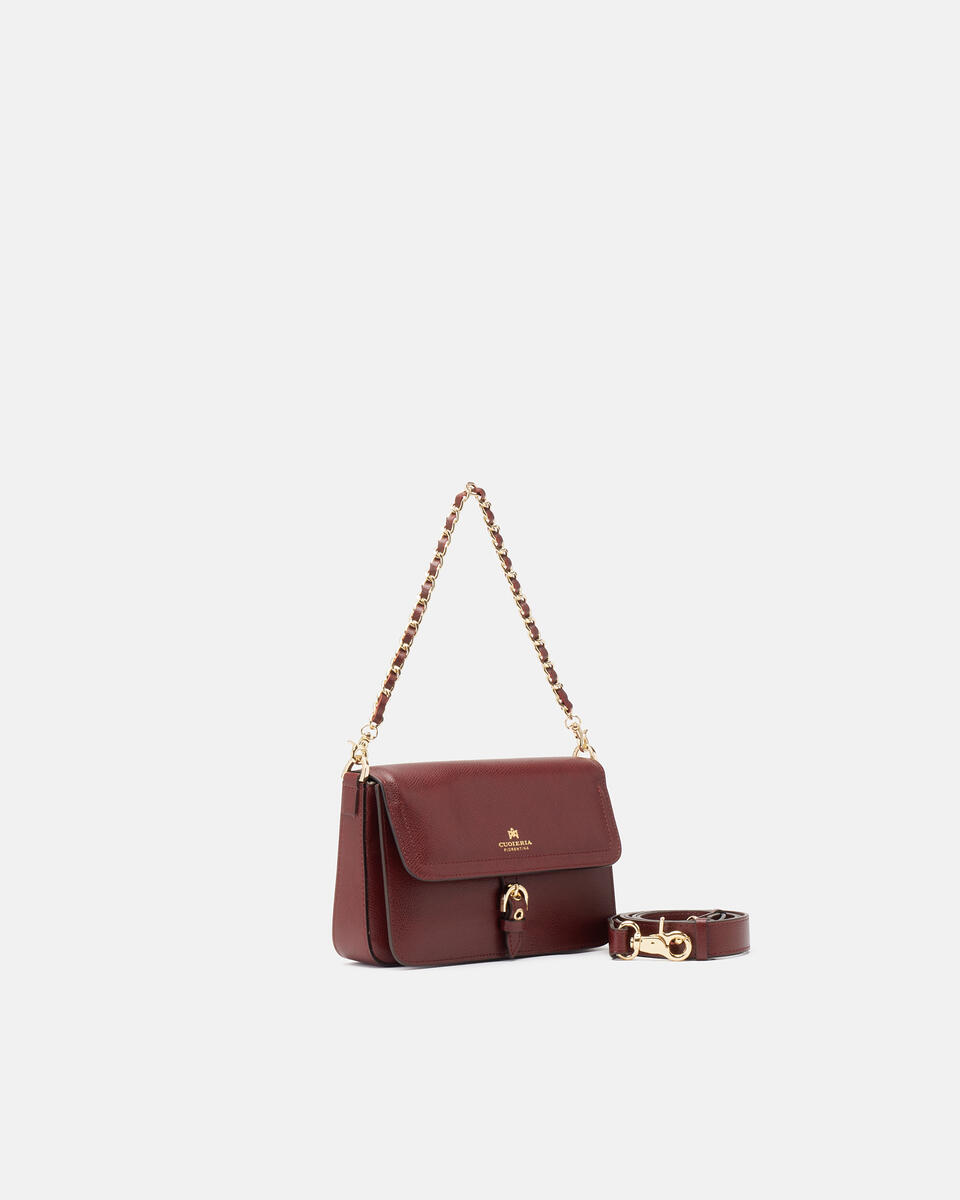 FLAP BAG Bordeaux  - Schultertaschen - Damen Taschen - Tasche - Cuoieria Fiorentina