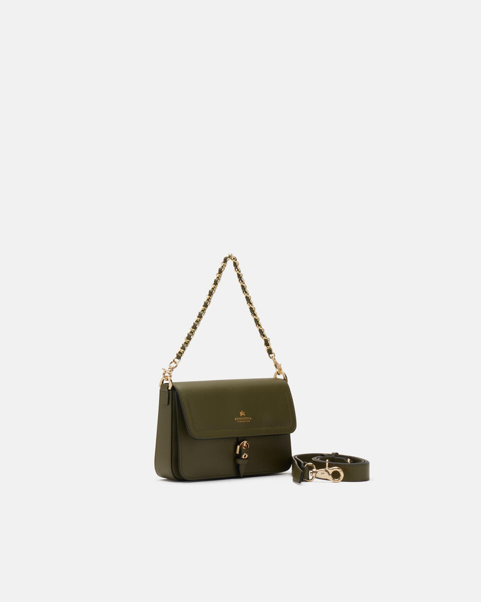 FLAP BAG MilitÄr  - Schultertaschen - Damen Taschen - Tasche - Cuoieria Fiorentina