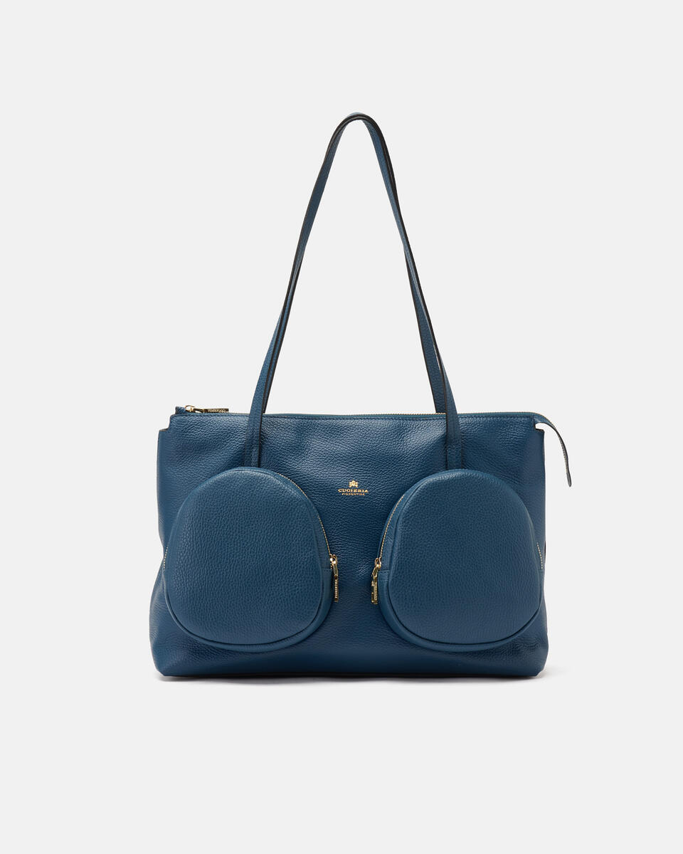 EINKAUFSTASCHE Teal  - Einkauftasche - Damen Taschen - Tasche - Cuoieria Fiorentina