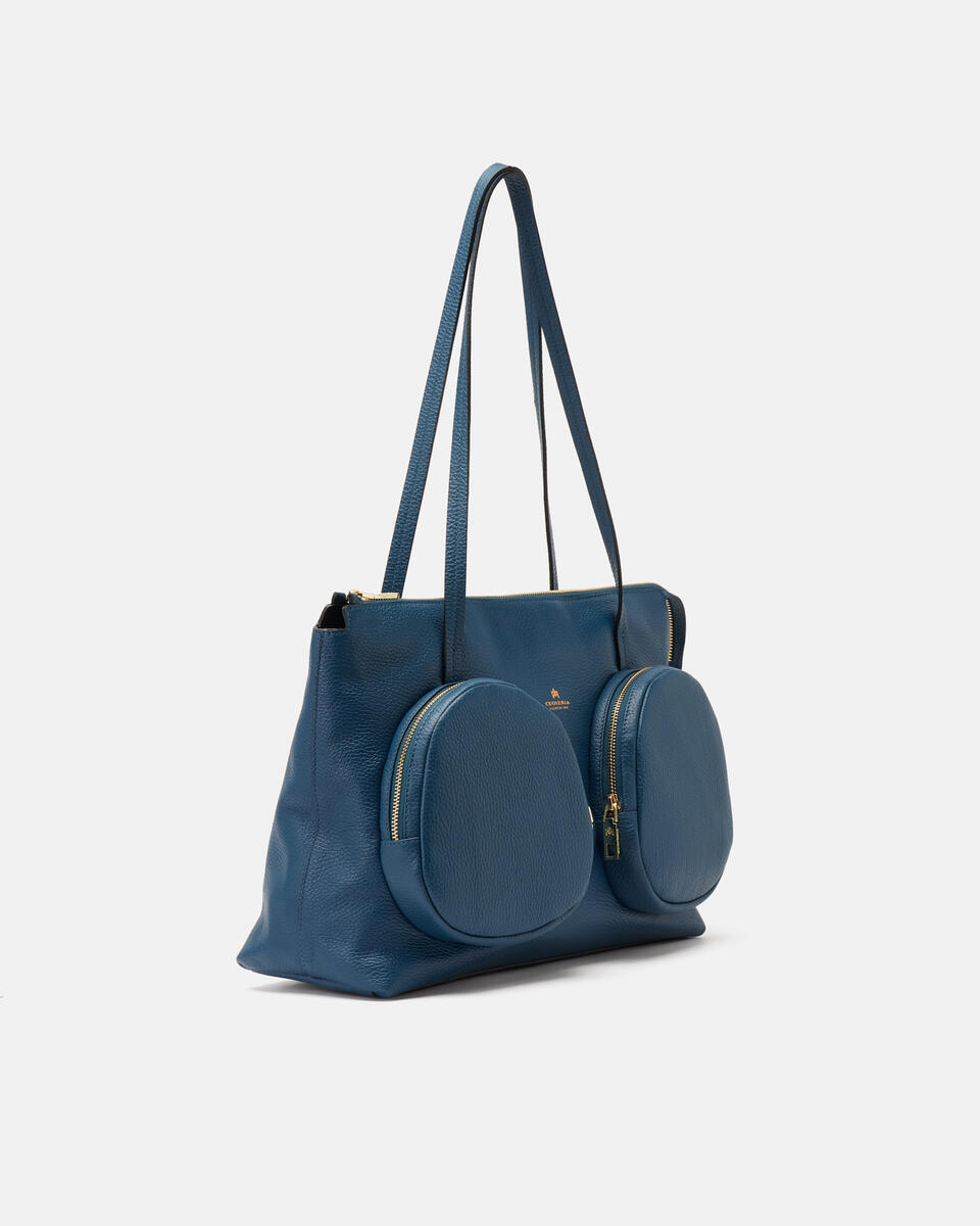 EINKAUFSTASCHE Teal  - Einkauftasche - Damen Taschen - Tasche - Cuoieria Fiorentina