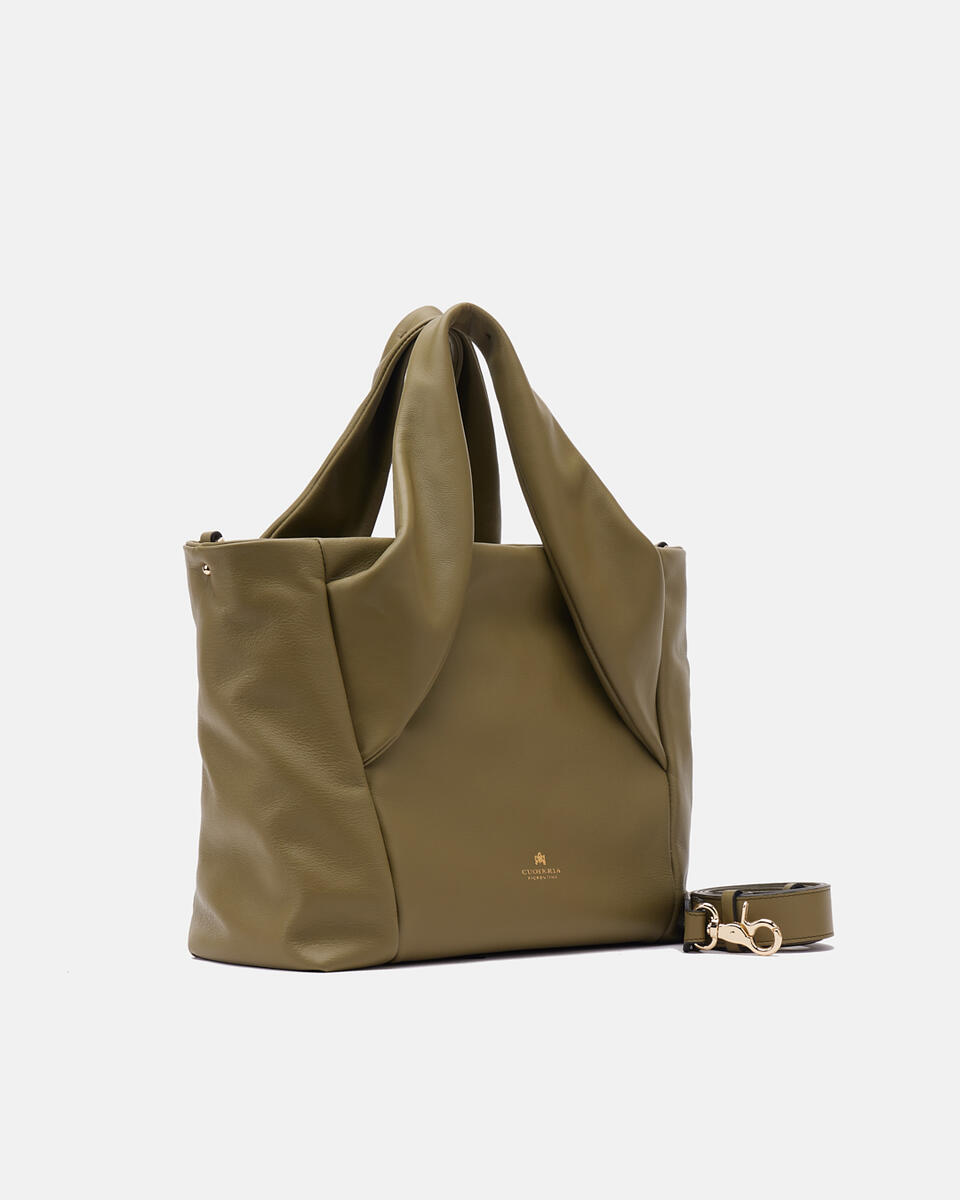 EINKAUFSTASCHE Olive  - Tasche - Special Price - Cuoieria Fiorentina