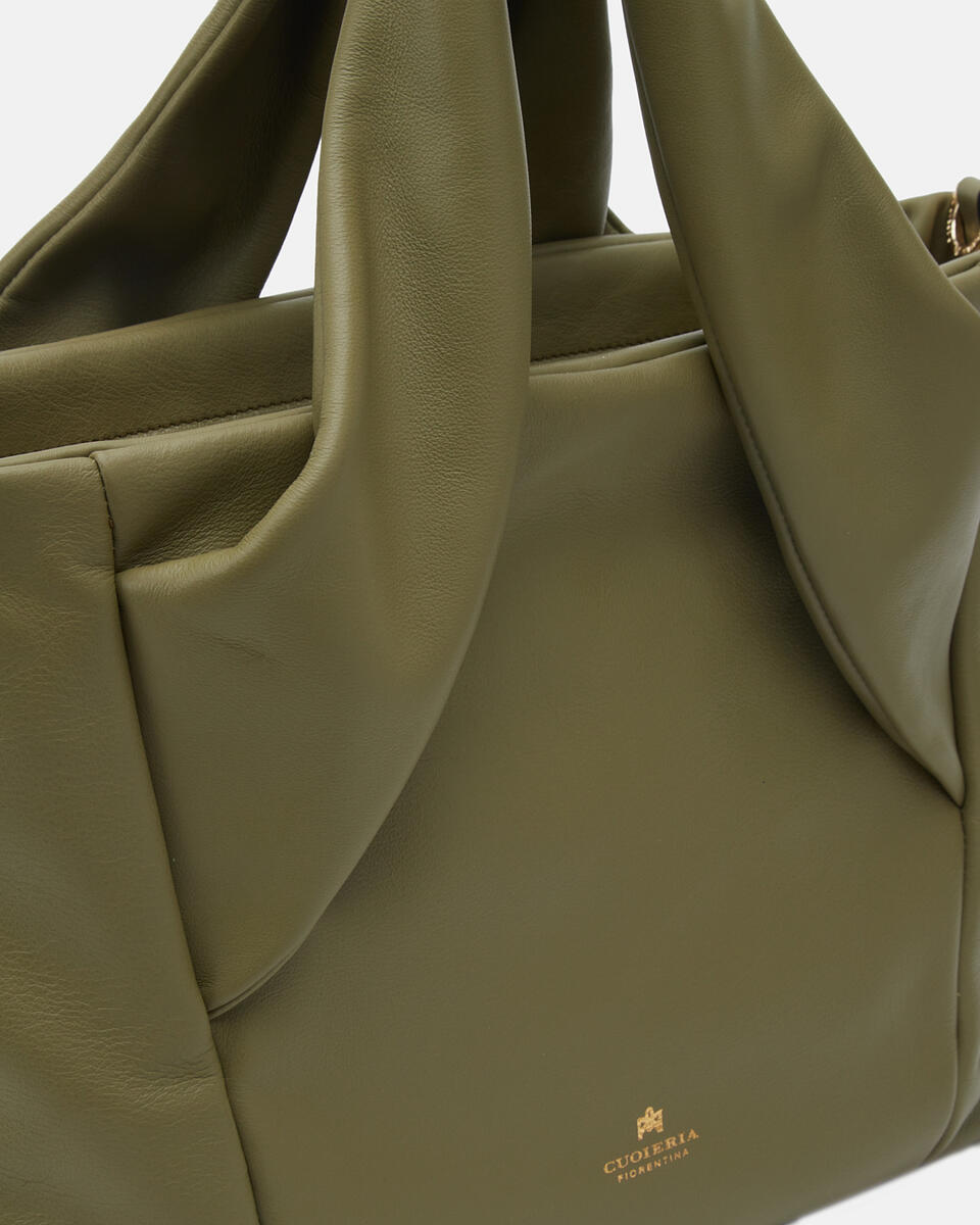 EINKAUFSTASCHE Olive  - Tasche - Special Price - Cuoieria Fiorentina