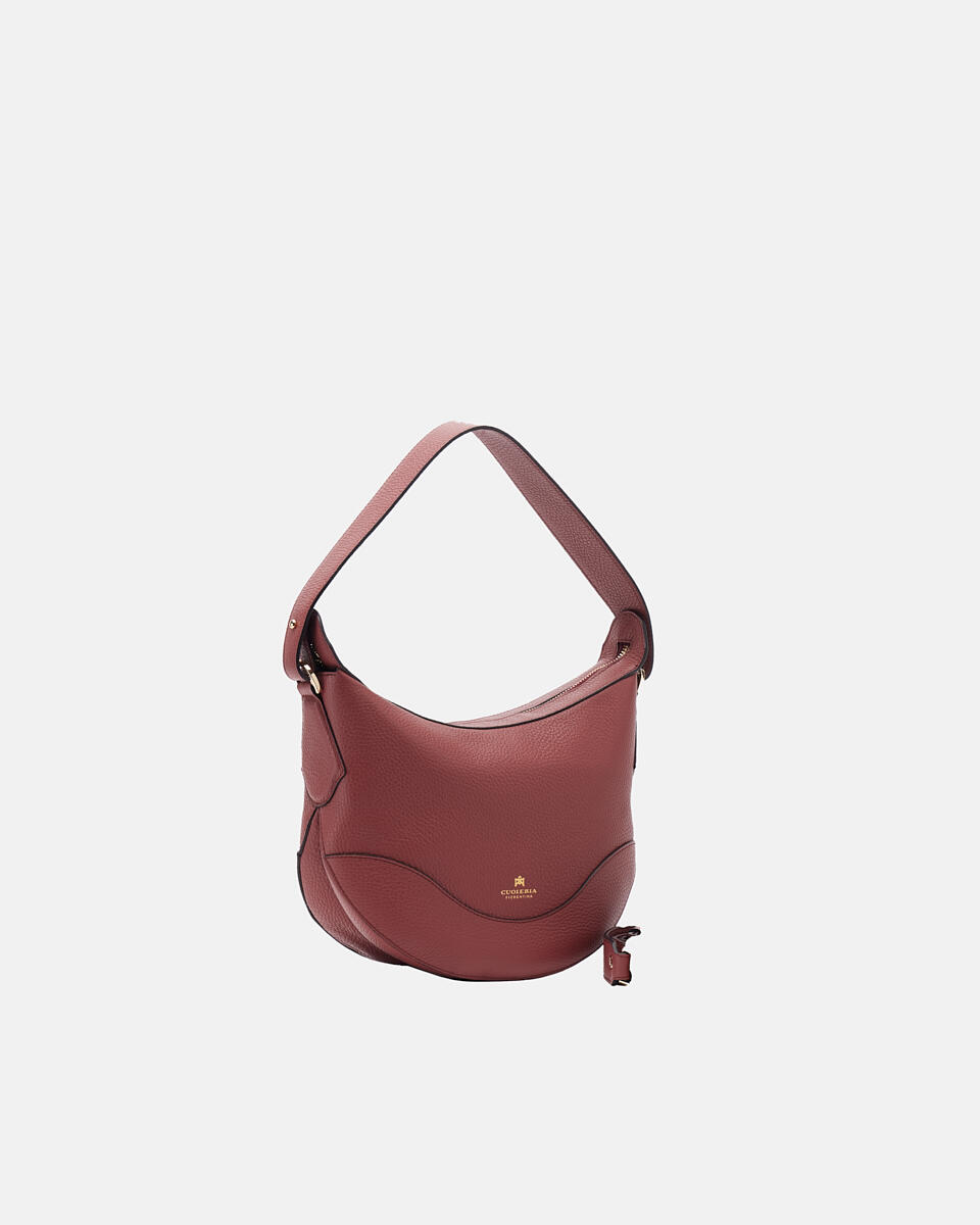 HOBO BAG Rosewood  - Schultertaschen - Damen Taschen - Tasche - Cuoieria Fiorentina