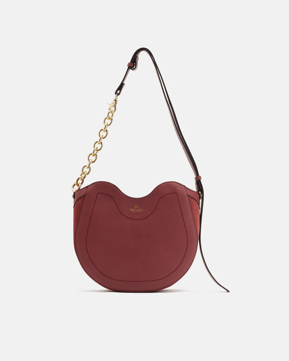 HOBO BAG Rosewood  - Schultertaschen - Damen Taschen - Tasche - Cuoieria Fiorentina