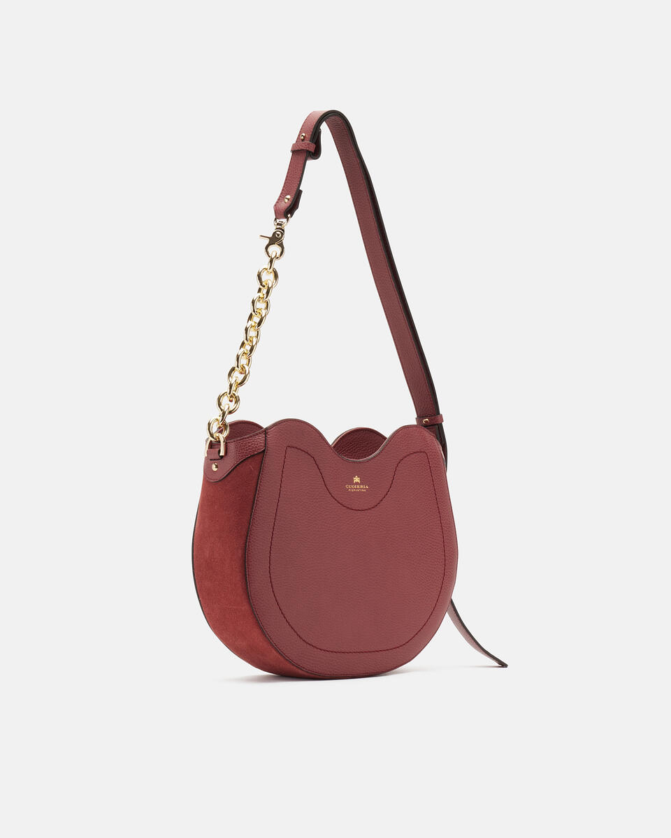 HOBO BAG Rosewood  - Schultertaschen - Damen Taschen - Tasche - Cuoieria Fiorentina