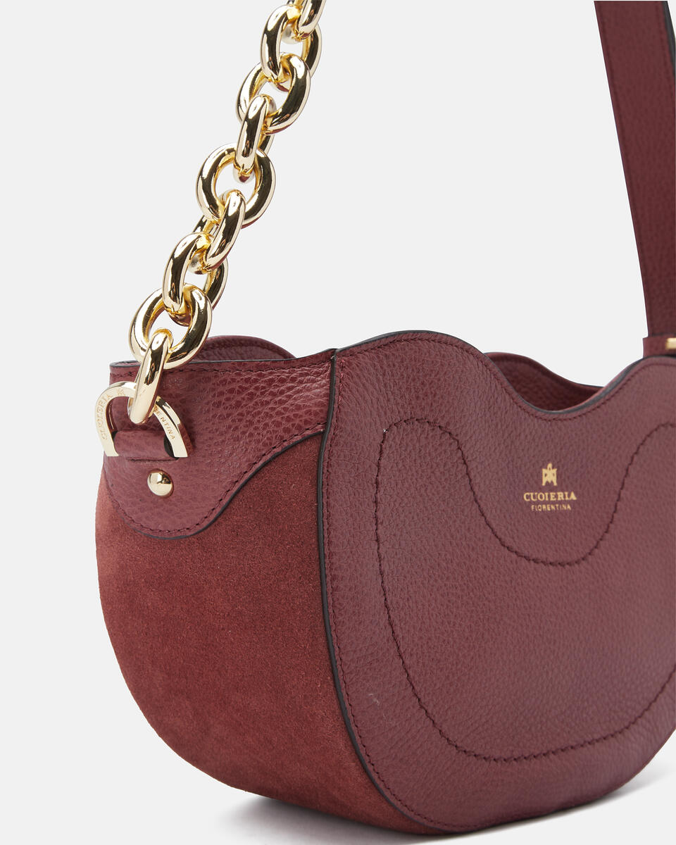 LIPSTICK BAG Rosewood  - Mini Bags - Damen Taschen - Tasche - Cuoieria Fiorentina