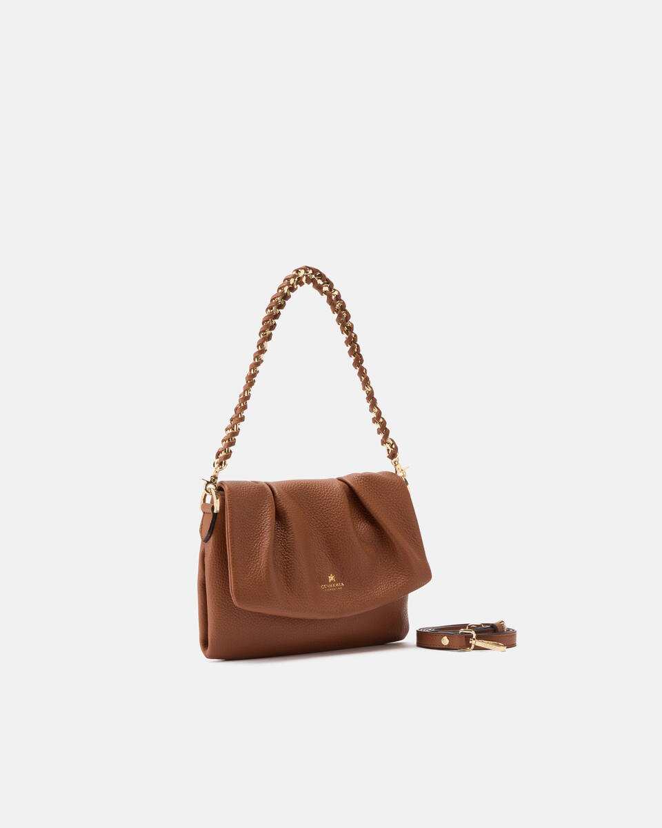 KLEINE MESSENGER Karamell  - Mini Bags - Damen Taschen - Tasche - Cuoieria Fiorentina