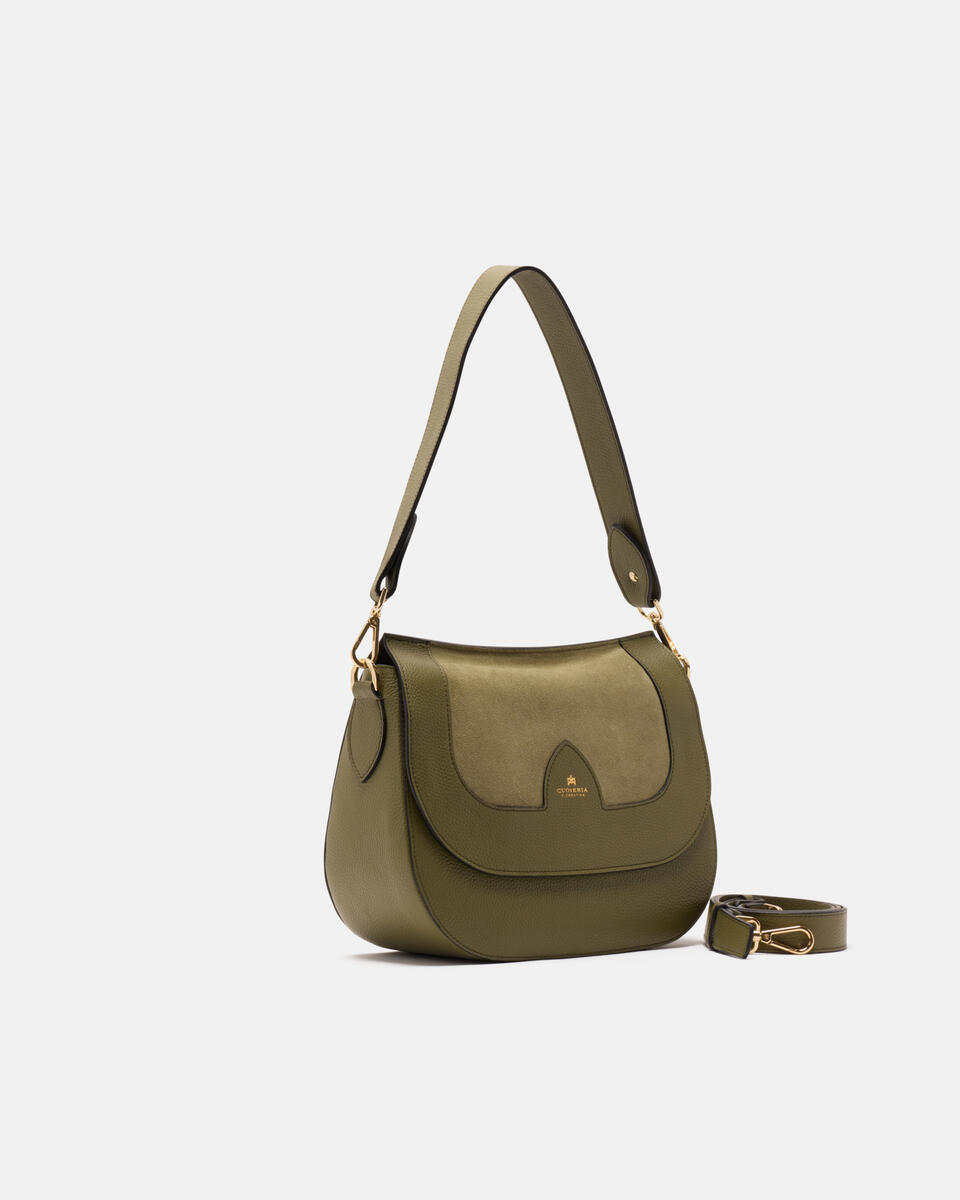 MESSENGER MilitÄr  - Schultertaschen - Damen Taschen - Tasche - Cuoieria Fiorentina