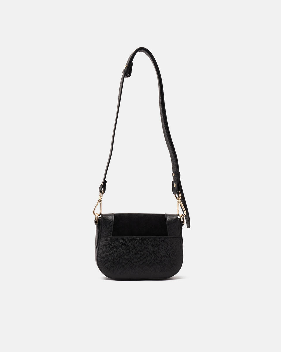 kleine messenger Schwarz  - Mini Bags - Damen Taschen - Tasche - Cuoieria Fiorentina