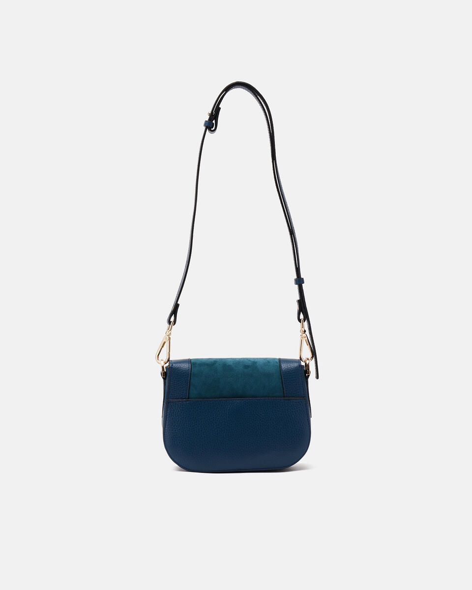 kleine messenger Teal  - Messanger - Damen Taschen - Tasche - Cuoieria Fiorentina