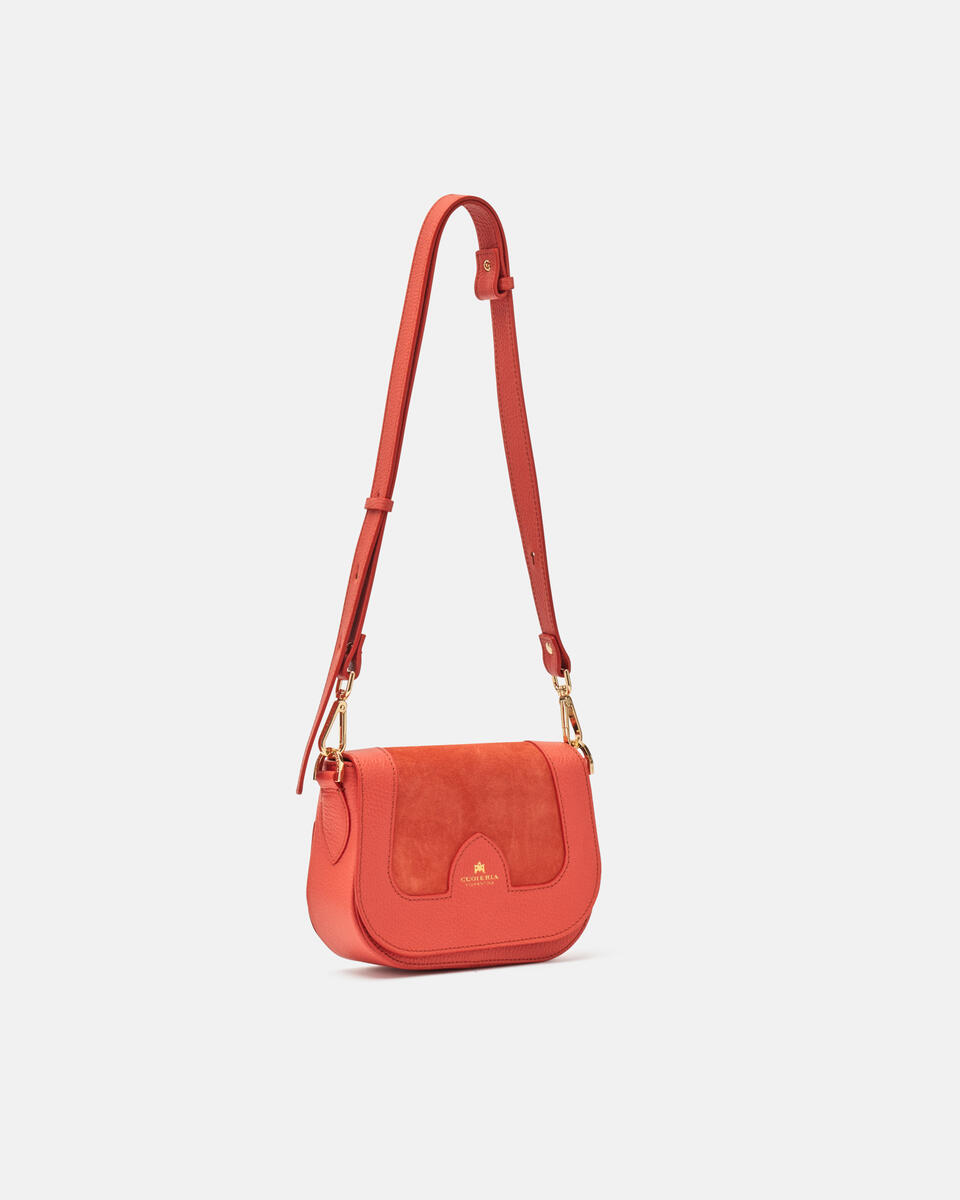 kleine messenger Papaya  - Messanger - Damen Taschen - Tasche - Cuoieria Fiorentina