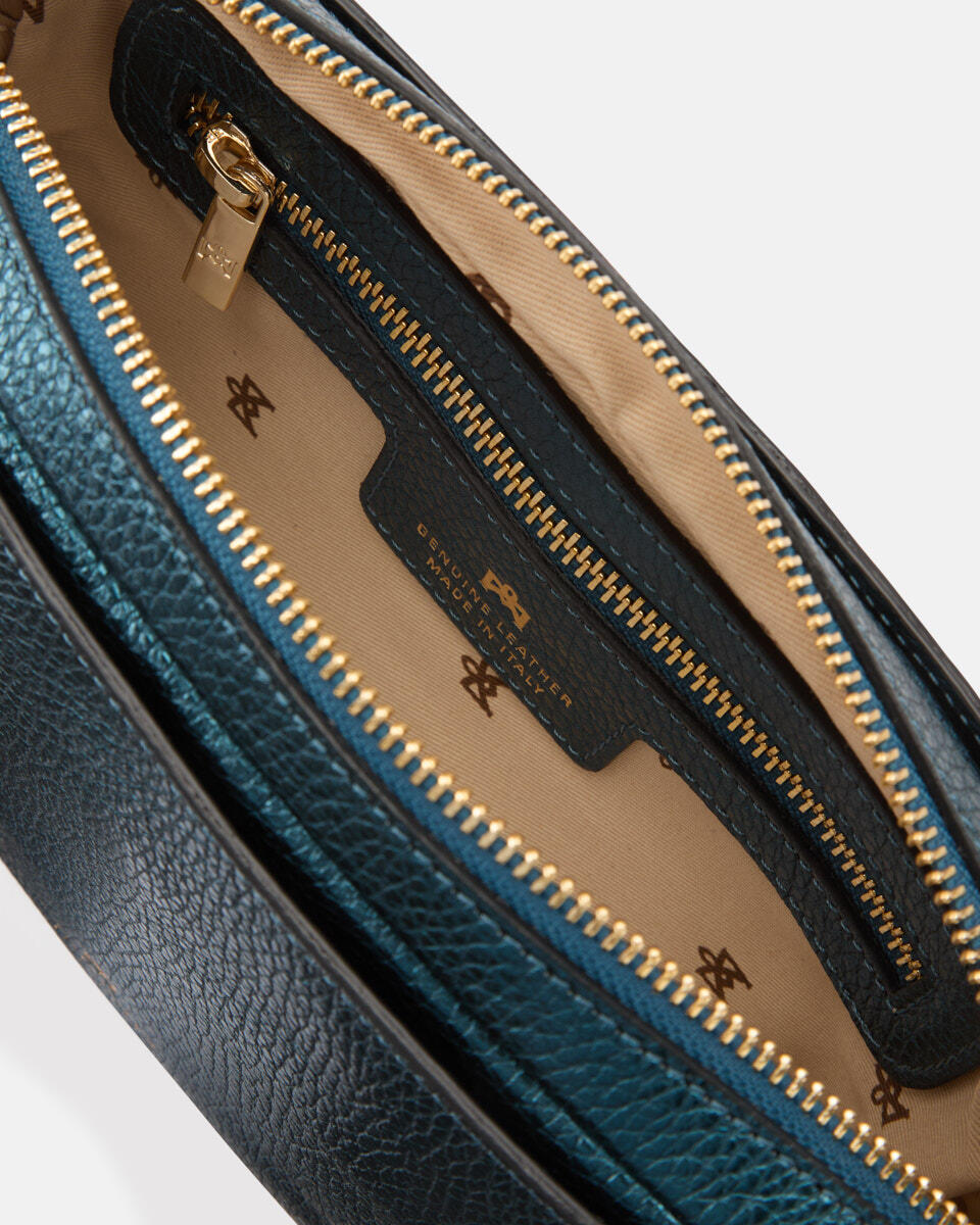 CAMERA BAG Teal  - Mini Bags - Damen Taschen - Tasche - Cuoieria Fiorentina