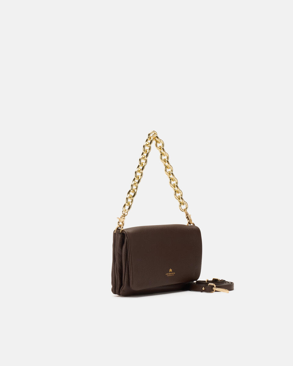 FLAP BAG Schokolade  - Mini Bags - Damen Taschen - Tasche - Cuoieria Fiorentina