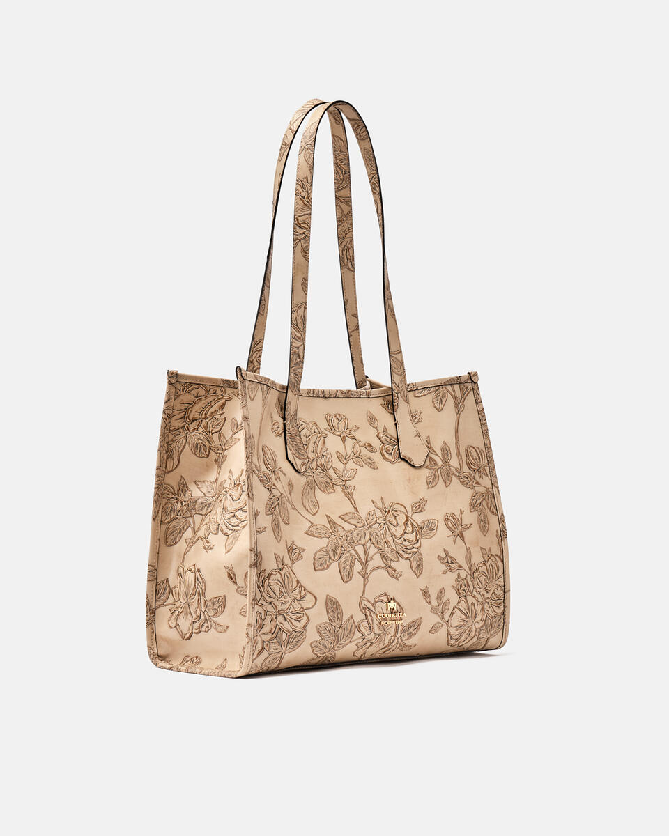 EINKAUFSTASCHE Taupe  - Einkauftasche - Damen Taschen - Tasche - Cuoieria Fiorentina