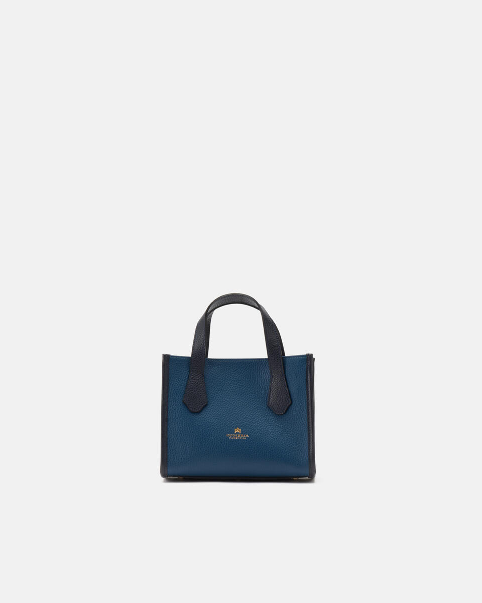 MINI HANDTASCHE Tealblau  - Handtaschen - Damen Taschen - Tasche - Cuoieria Fiorentina