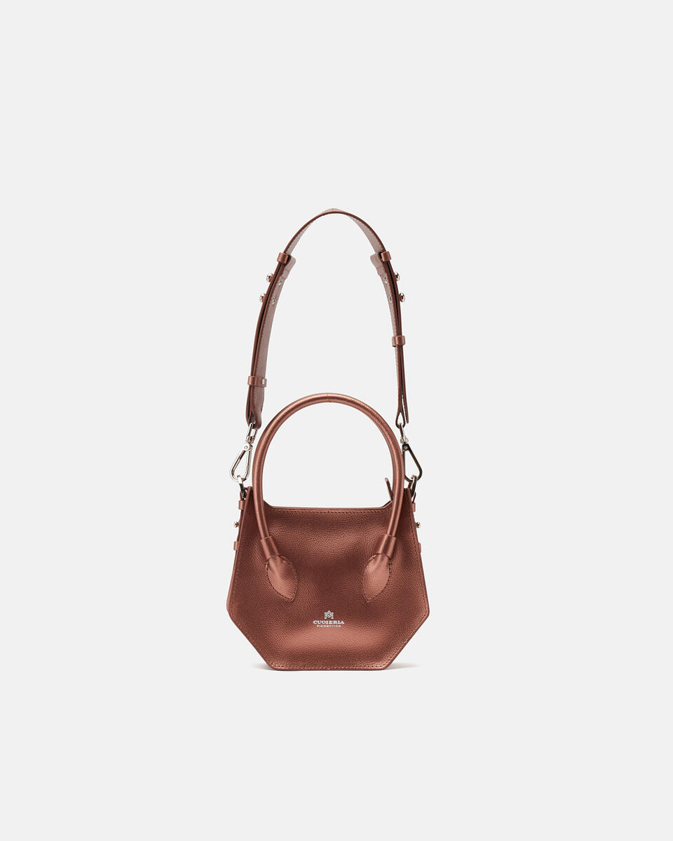 MINI HANDTASCHE Rose gold  - Handtaschen - Damen Taschen - Tasche - Cuoieria Fiorentina