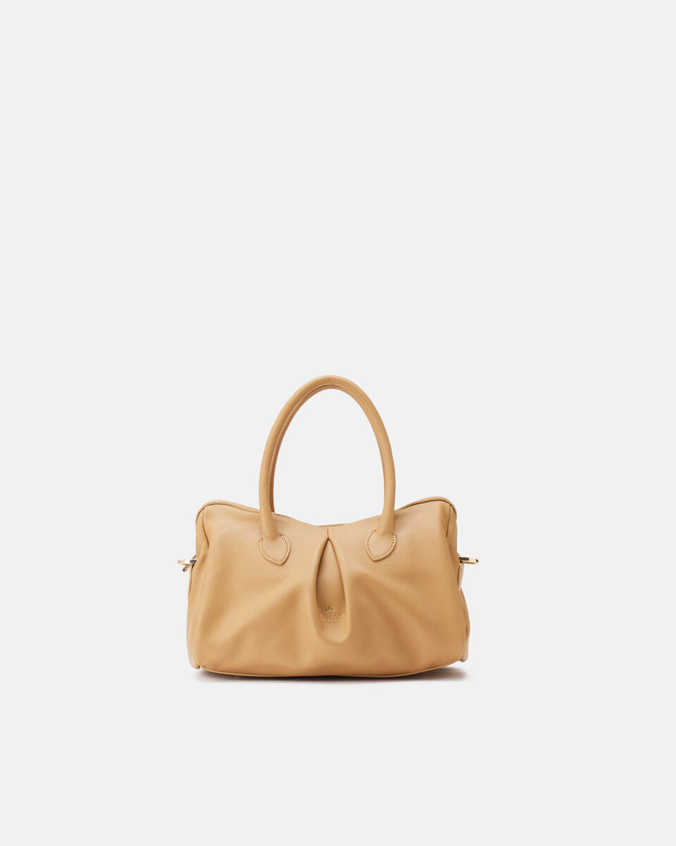 KLEINE HANDTASCHE Taupe  - Handtaschen - Damen Taschen - Tasche - Cuoieria Fiorentina