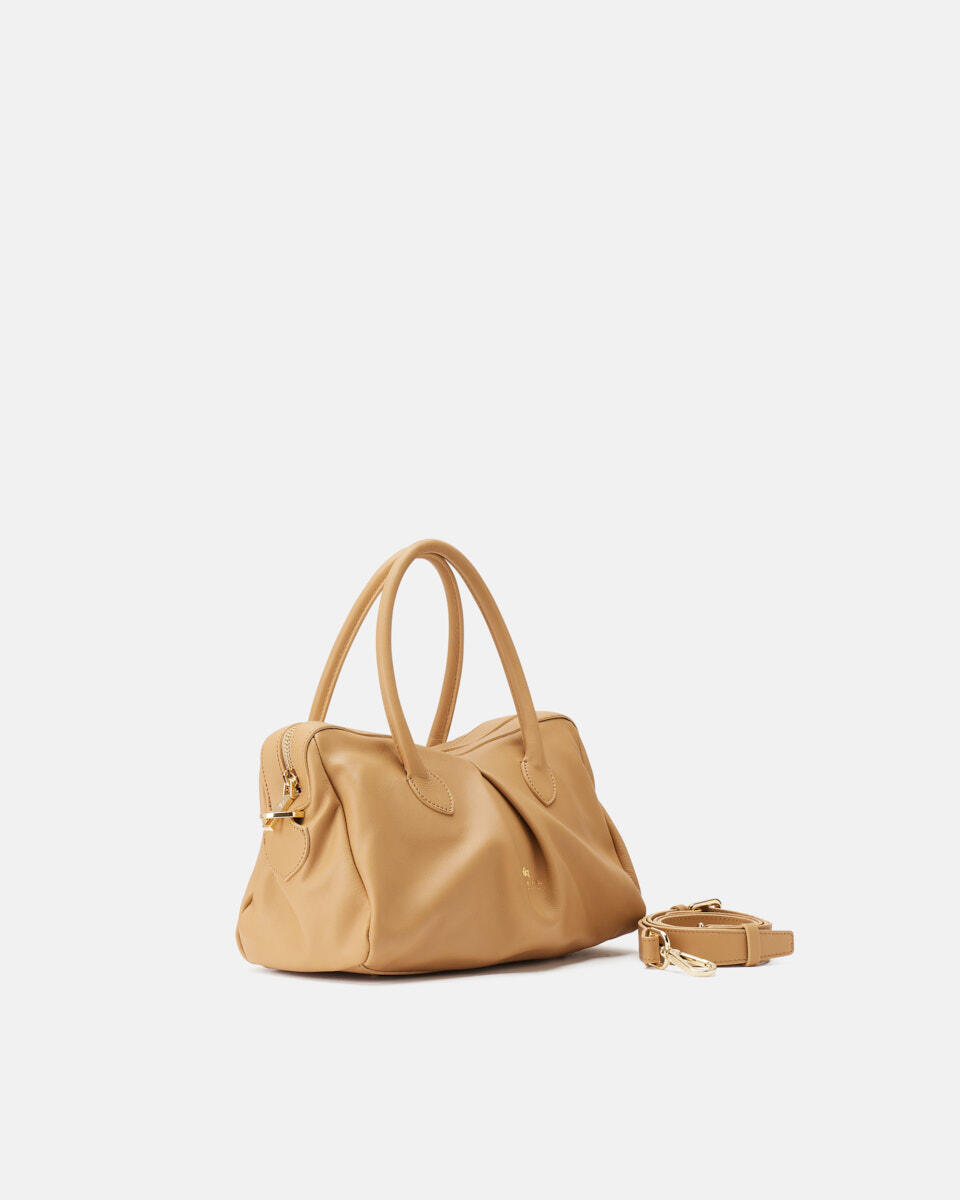 KLEINE HANDTASCHE Taupe  - Handtaschen - Damen Taschen - Tasche - Cuoieria Fiorentina