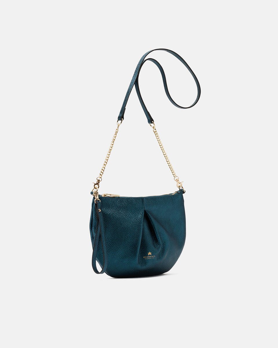 POUCH Teal  - Handtaschen - Damen Taschen - Tasche - Cuoieria Fiorentina