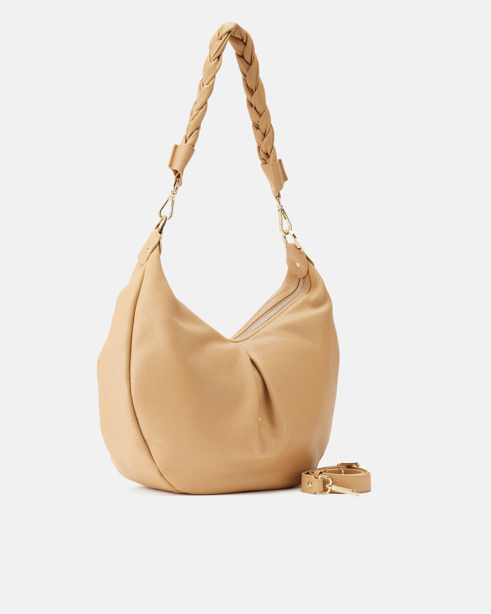 SCHULTERTASCHE Champagne  - Schultertaschen - Damen Taschen - Tasche - Cuoieria Fiorentina