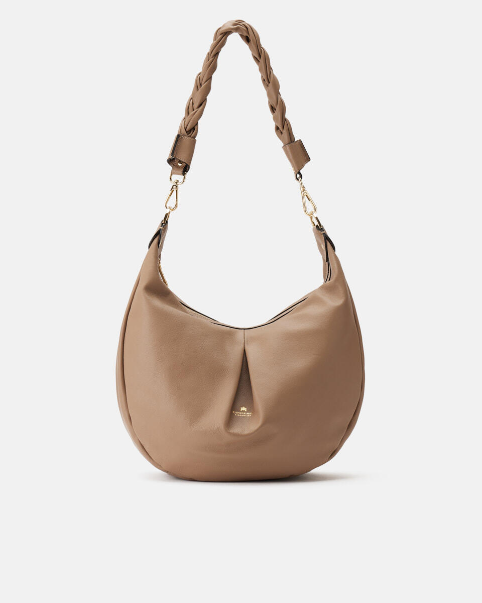 SCHULTERTASCHE Taupe  - Schultertaschen - Damen Taschen - Tasche - Cuoieria Fiorentina