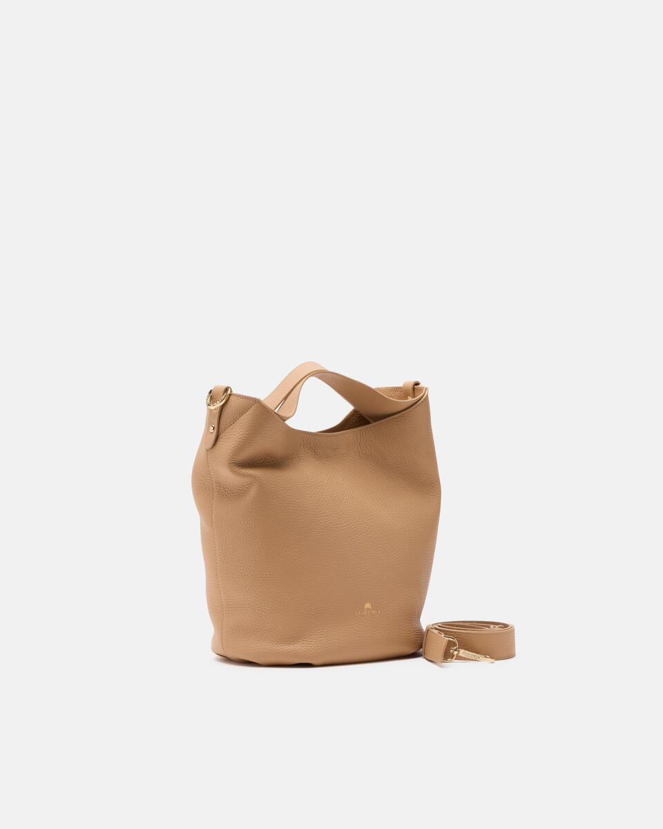 EIMERTASCHE Nude  - Eimertaschen - Damen Taschen - Tasche - Cuoieria Fiorentina