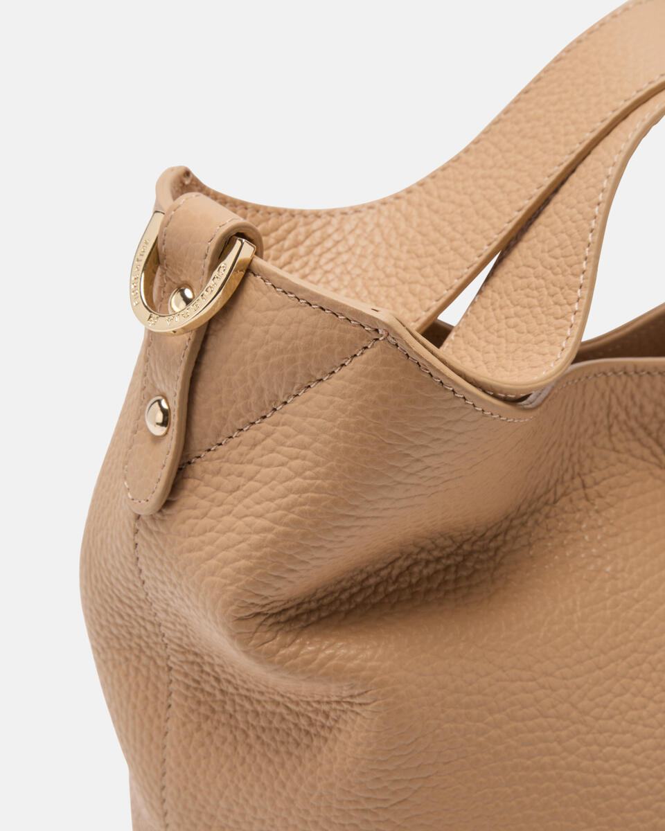 EIMERTASCHE Nude  - Eimertaschen - Damen Taschen - Tasche - Cuoieria Fiorentina