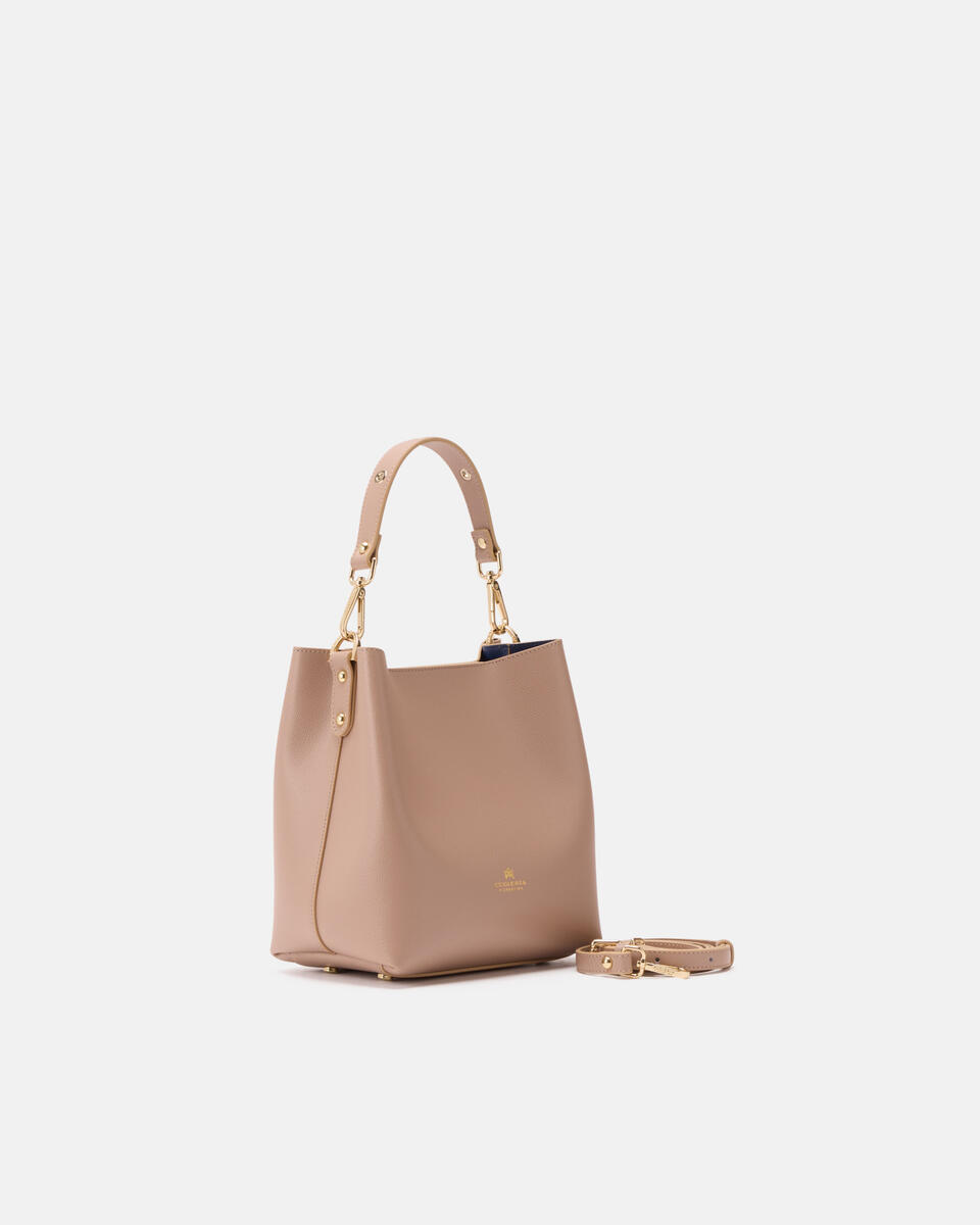 KLEINE EIMERTASCHE Nude  - Eimertaschen - Damen Taschen - Tasche - Cuoieria Fiorentina