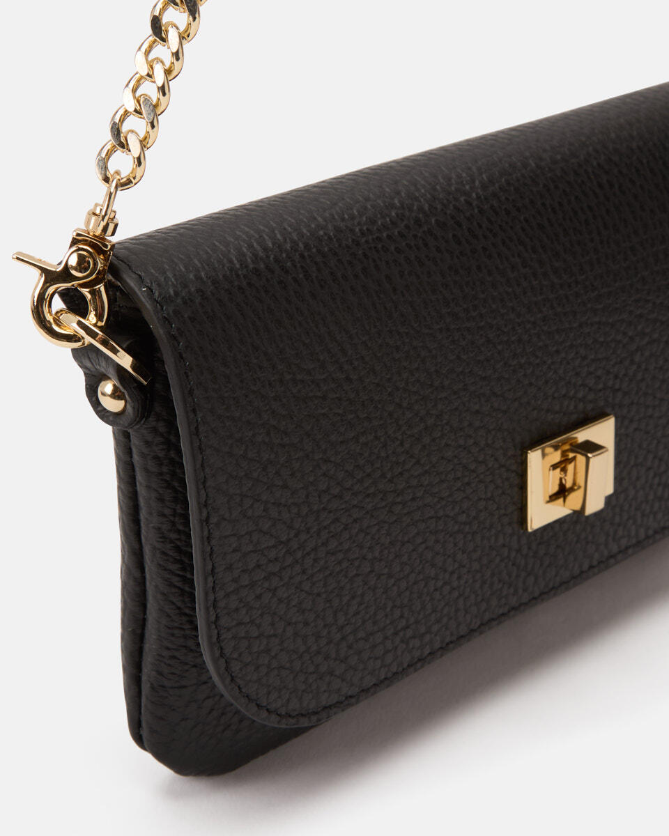 CLUTCH BAG Schwarz  - Mini Bags - Damen Taschen - Tasche - Cuoieria Fiorentina