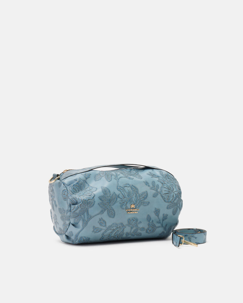 DUFFLE BAG Hellblau  - Handtaschen - Damen Taschen - Tasche - Cuoieria Fiorentina