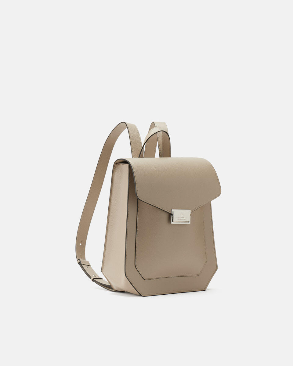 RUCKSACK Taupe  - Rucksack - Damen Taschen - Tasche - Cuoieria Fiorentina