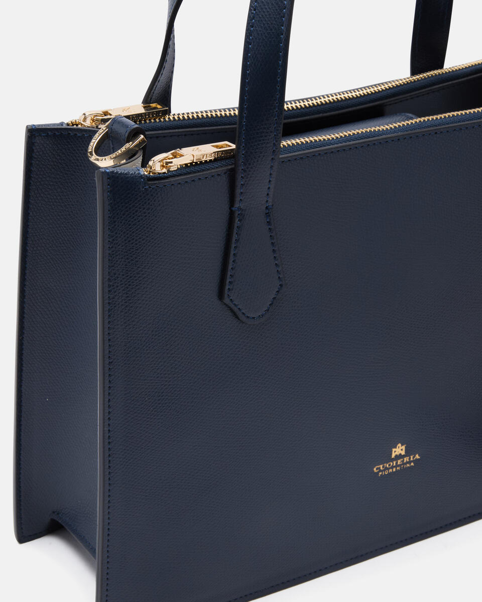 HANDTASCHE Navy  - Handtaschen - Damen Taschen - Tasche - Cuoieria Fiorentina