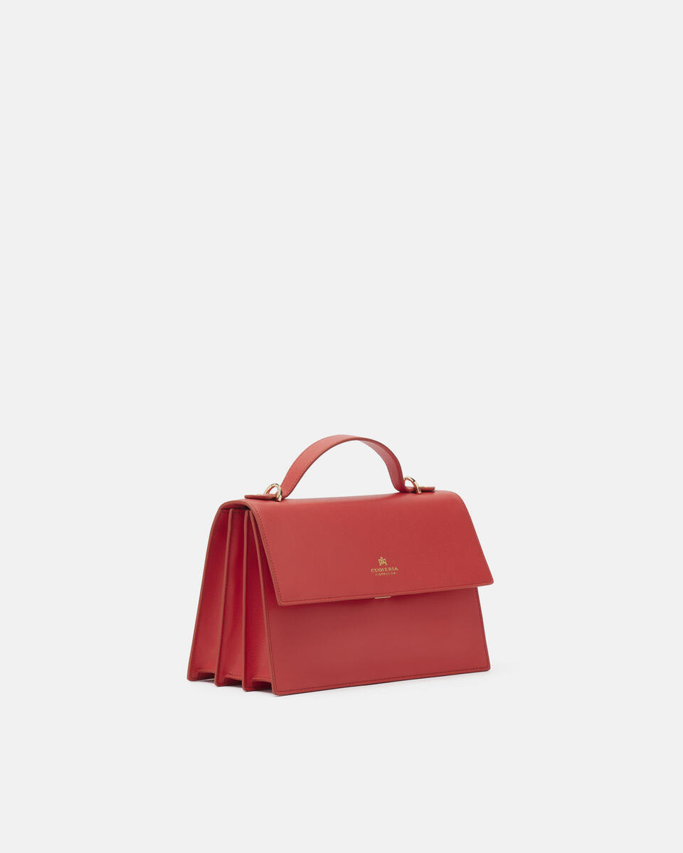 FLAP BAG Corallo  - Messanger - Damen Taschen - Tasche - Cuoieria Fiorentina