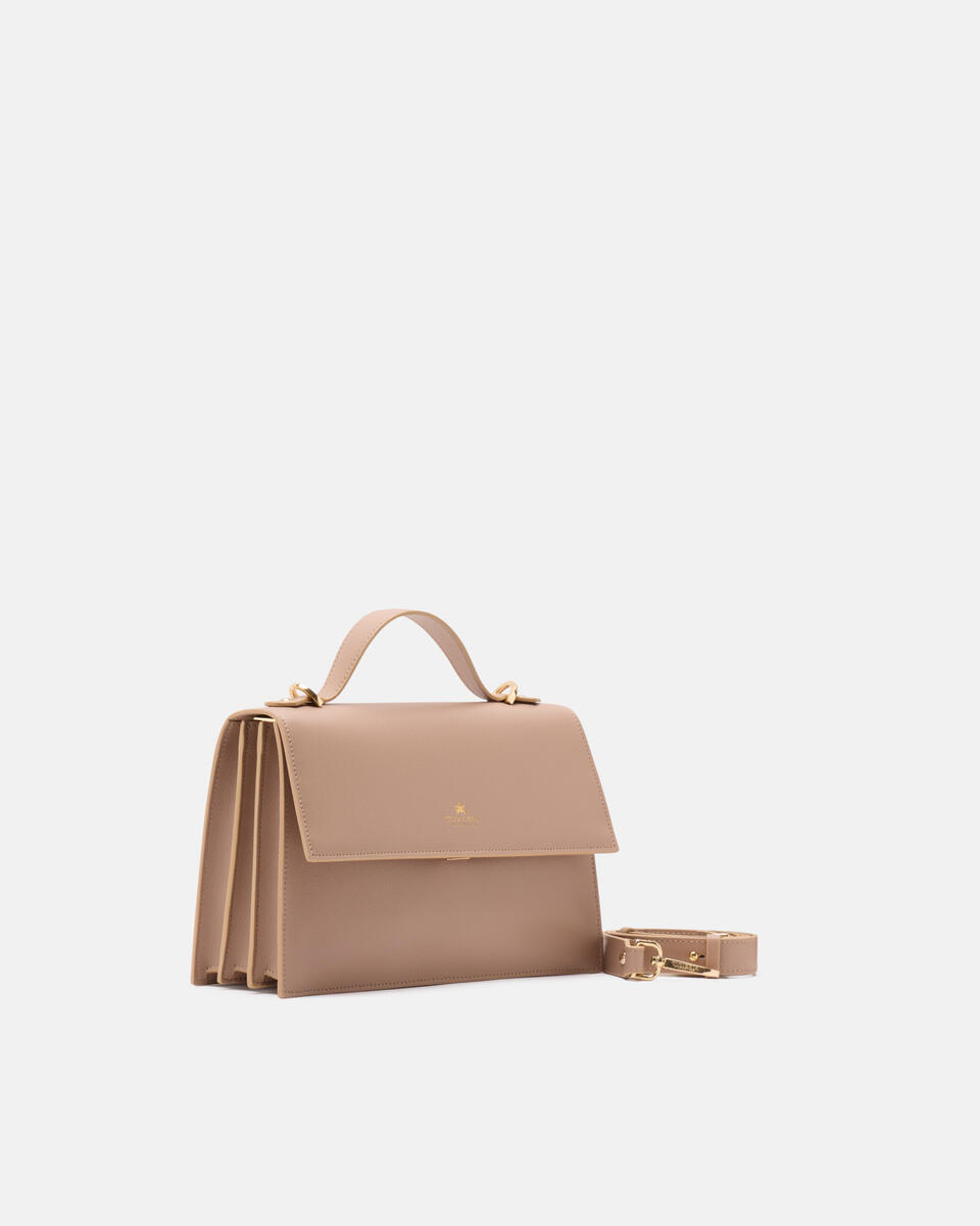 FLAP BAG Nude  - Messanger - Damen Taschen - Tasche - Cuoieria Fiorentina